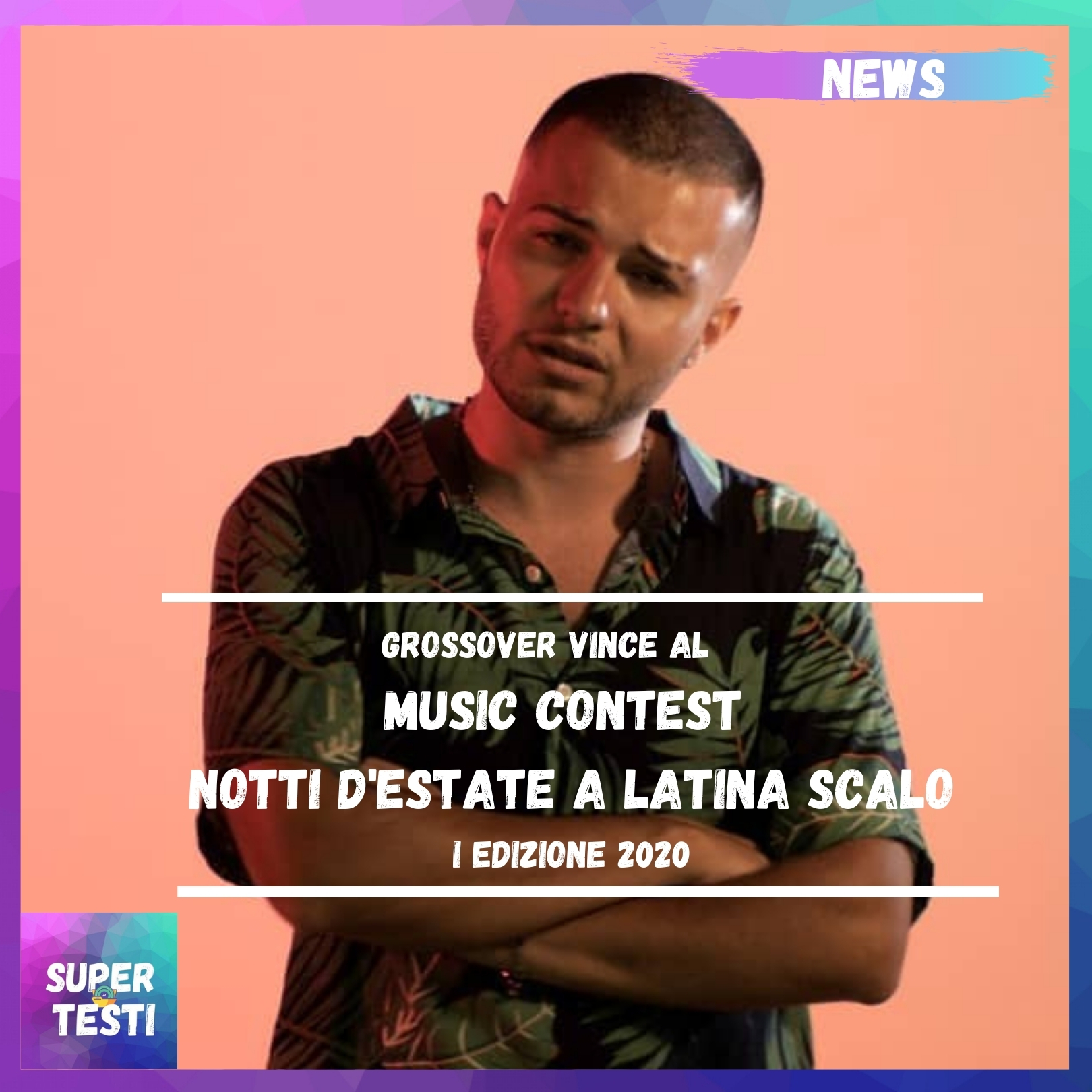 Grossover è il vincitore del MUSIC Contest - Notti d'estate a Latina Scalo 