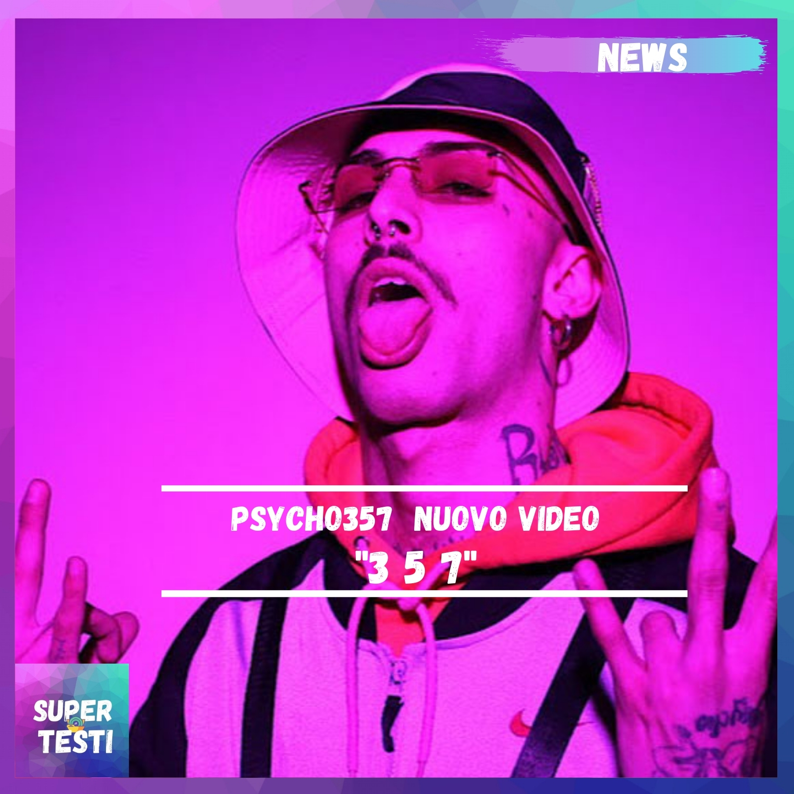 È uscito il video di "357", il nuovo singolo di Psycho357