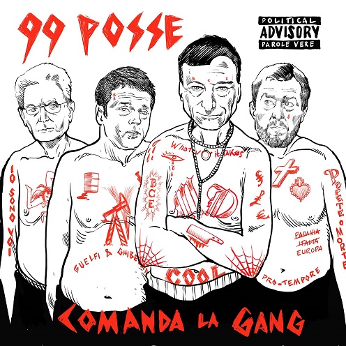 A trent’anni dalla nascita dei 99 POSSE, la band annuncia l’uscita di un nuovo singolo: s’intitola “COMANDA LA GANG” 